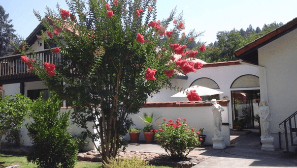 Spanish Villa Outside View