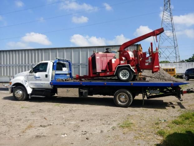 A recent towing service job in the Tampa, FL area