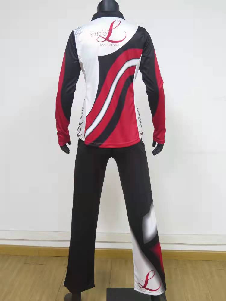 Custom sublimation apparel for dance and gymnastics