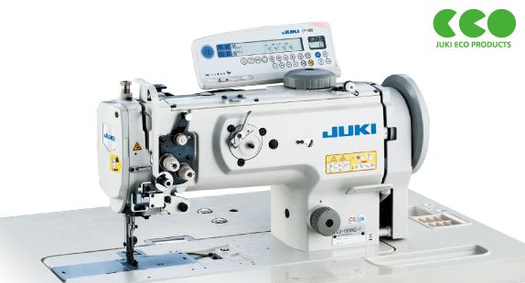 JUKI LU-1520NCS-7
1-Needle, Unison-Feed, Lockstitch Machine with Vertical-Axis Large Hook. Includes Shorter-Thread Remaining Type Thread Trimmer.