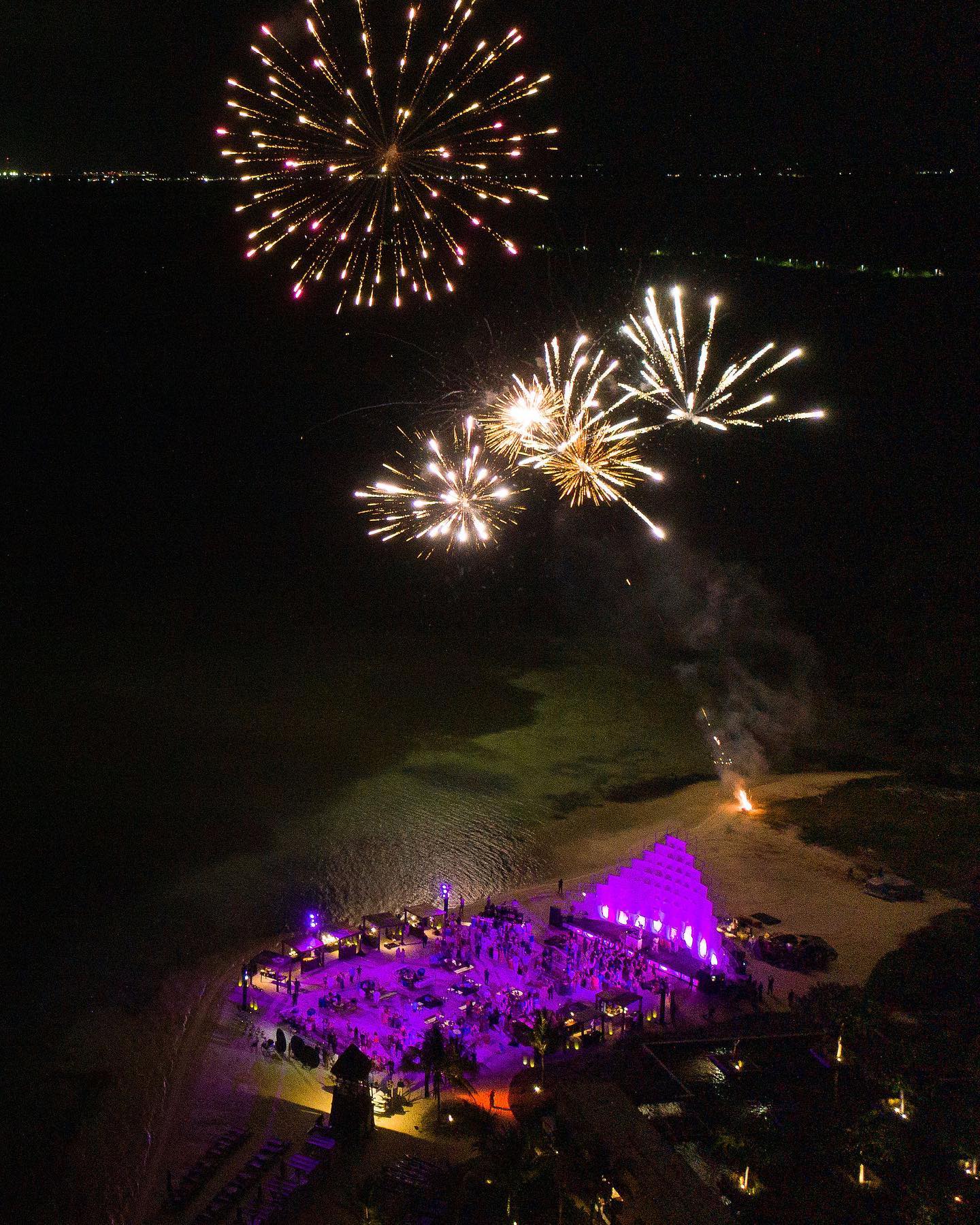 Fireworks Cancun event
