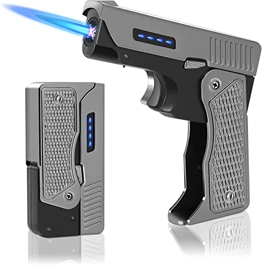 YUSUD Arc Electric Lighter Rechargeable, Butane Fuel Torch
