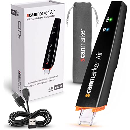 Scanmarker Air Pen Scanner - OCR Digital Highlighter and Reader - Wireless