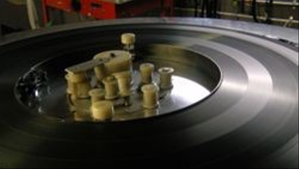 The last film to be loaded onto the plater was an Arnold Schwarzeneger flick.
