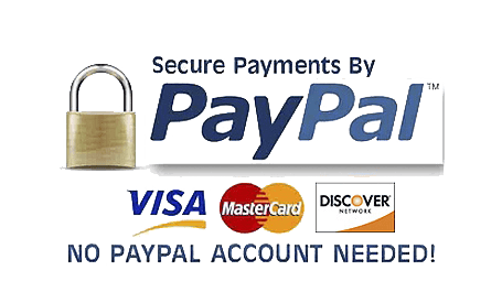 Secure Payments By PayPal.