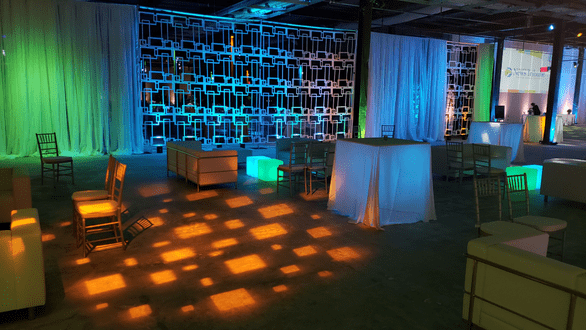 Miller Dwan Foundation Art Cetera Fundraiser. Decor by Northland Special Events, lighting by Duluth Event Lighting.