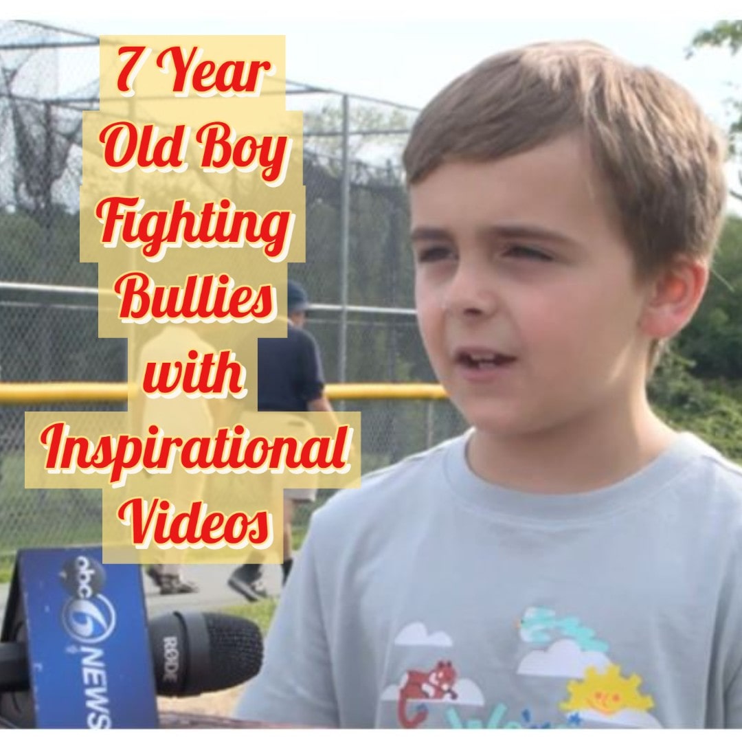 7 Year Old Fights Bullies with Inspirational Videos