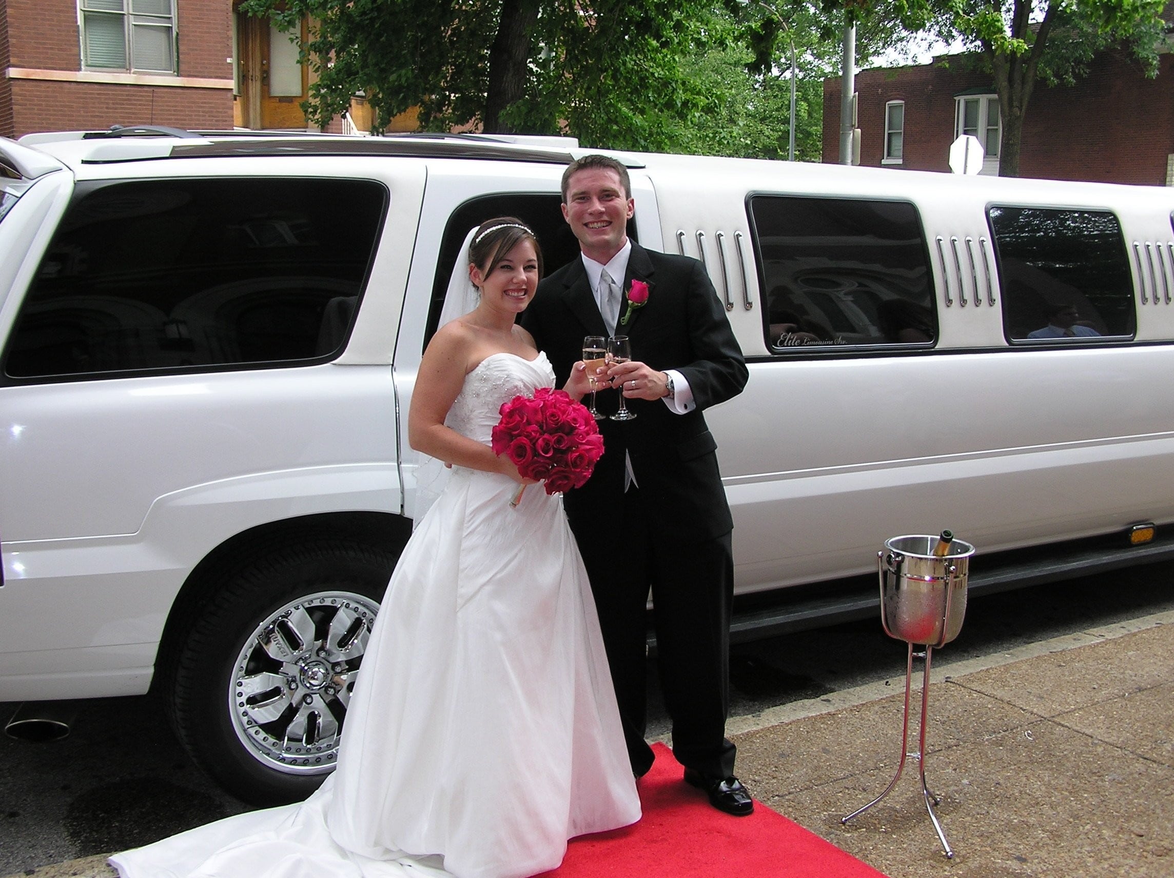 Bride and Groom Red carpet Service