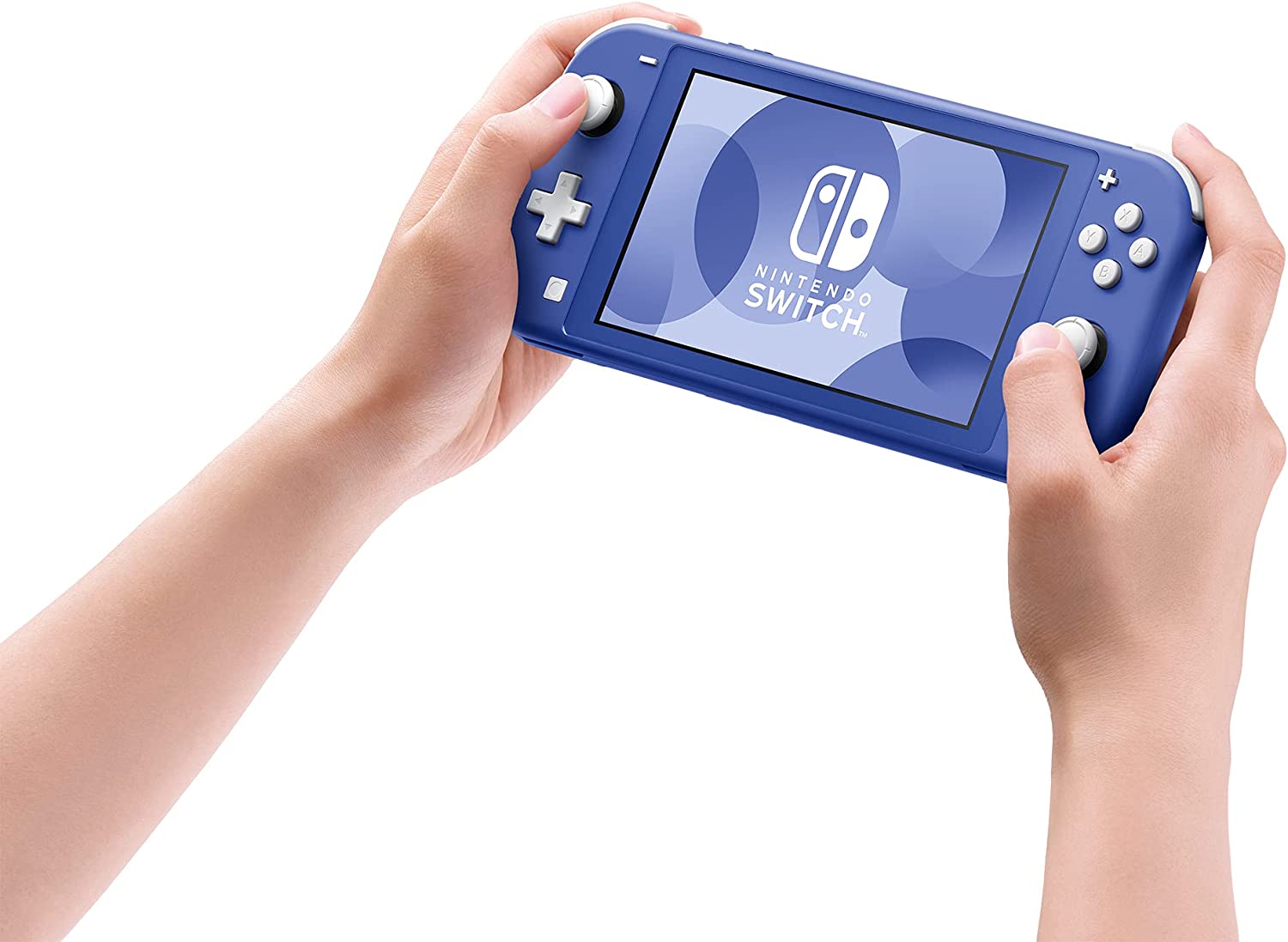 Blue Handheld Nintendo Switch Lite