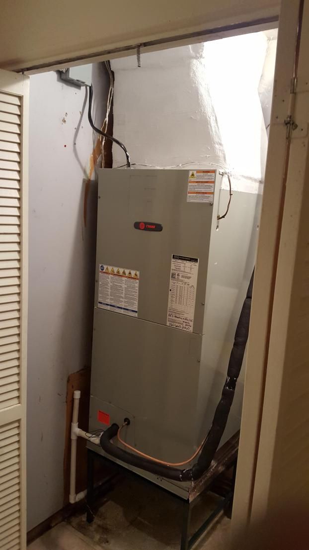 A recent hvac contractor job in the  area