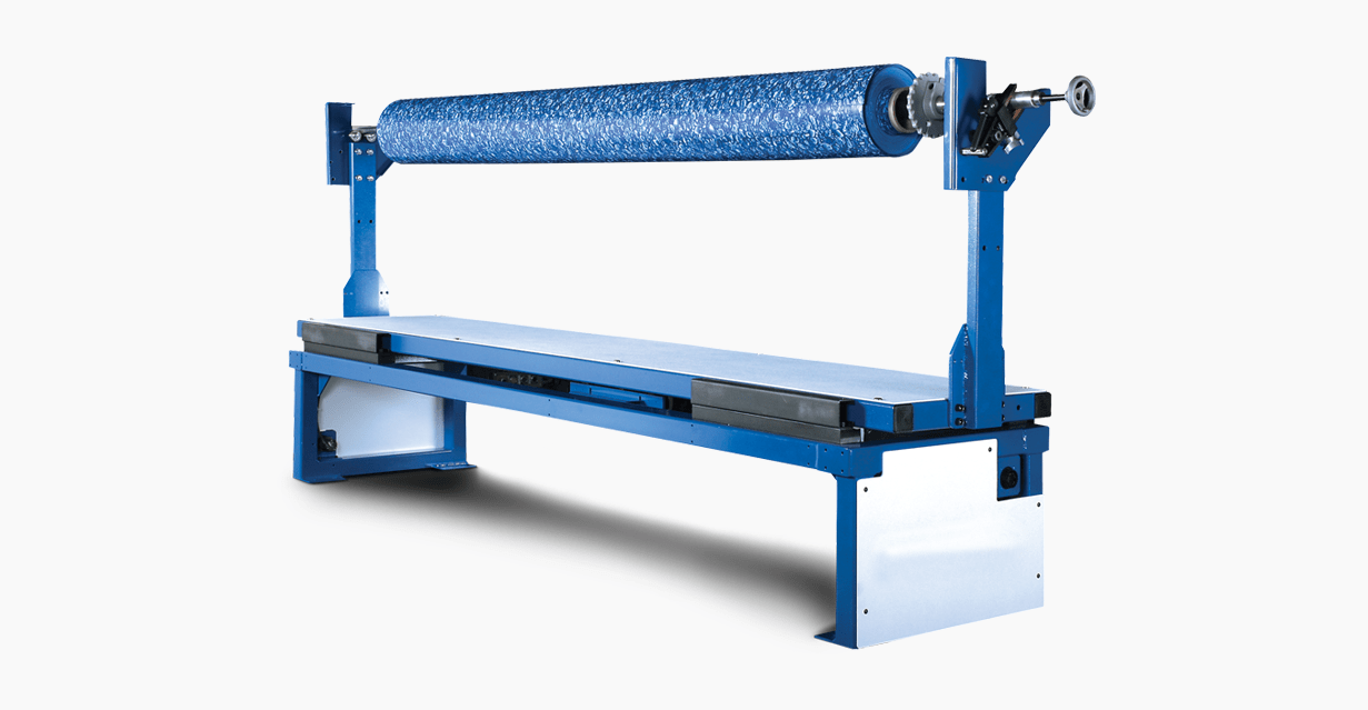 EASTMAN Roll Stand
The Roll Stand System allows the user to easily handle rolled goods for spreading onto the cutting system