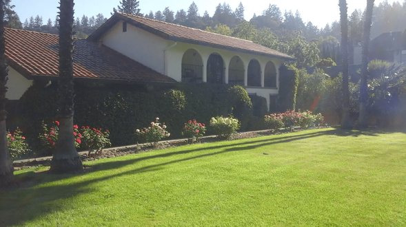 Spanish Villa Outside View