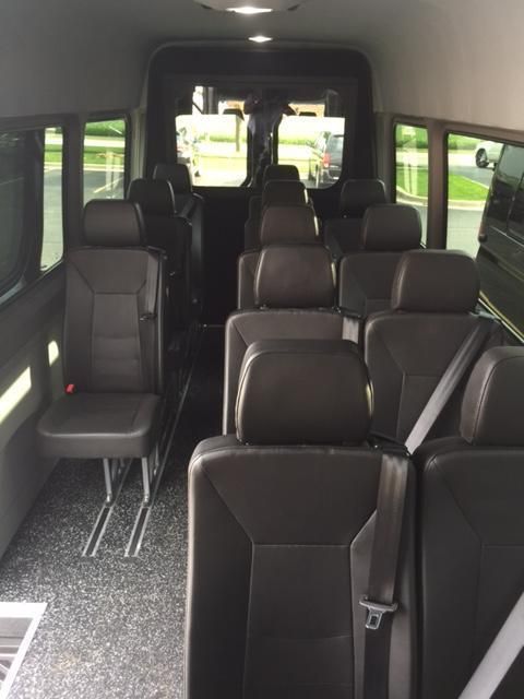On location at Stop & Go Airport Shuttle Service Inc., a Limousine in Orland Park, IL