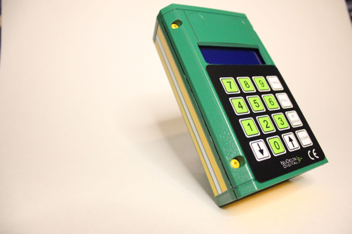 A custom painted DXT1 DMX Tester. For an additional fee, we can custom paint your DXT1 DMX Tester.
