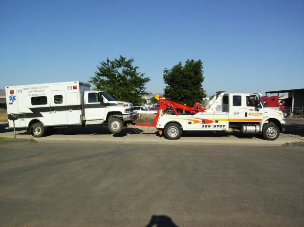 Service vehicle for Boise Valley Towing