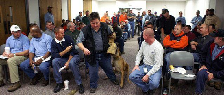 Dog Safety and Bite Prevention Training Seminar conducted at Delmarva Power for Gas Construction & Maintenance, Meter Service Department, Gas Operations, Engine