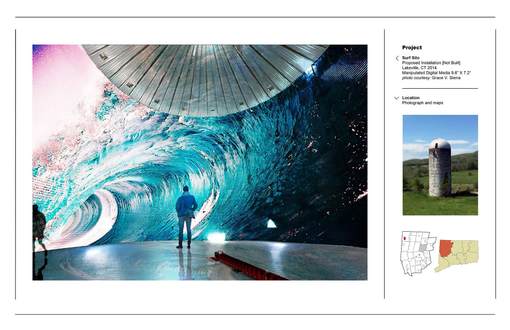 Proposed installation projected 360 degree motion wave imaging 
©studiojameslong