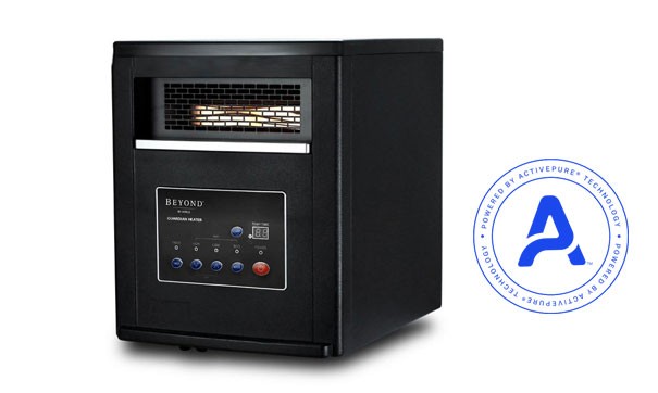 space heater remote timer plus air cleaner purifier active pure aerus portable quiet energy efficient