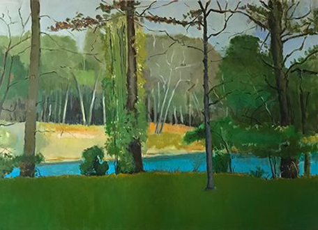 oil on canvas 44" x 60"