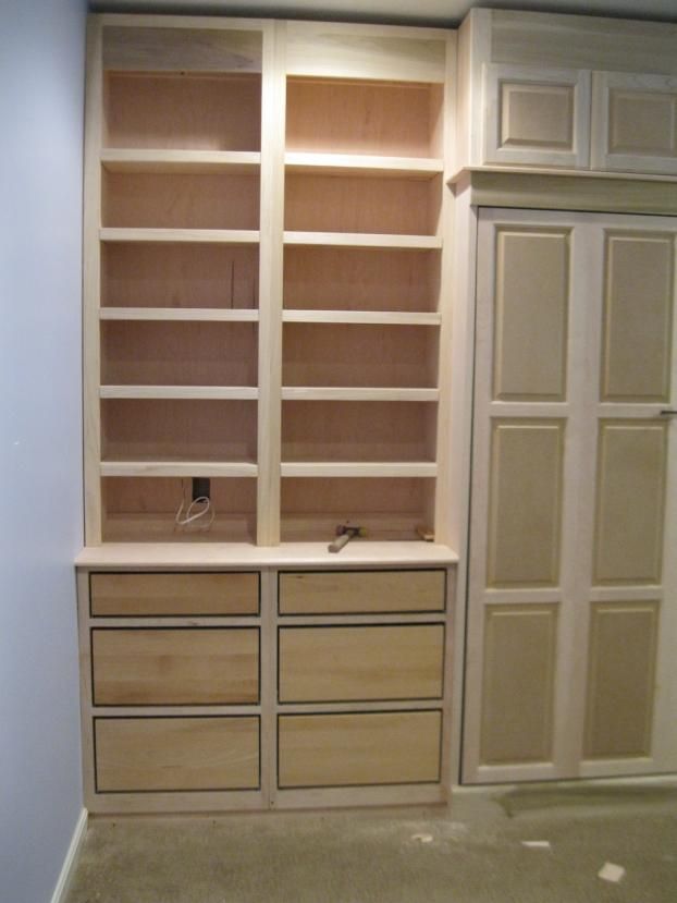 A recent custom cabinet maker job in the  area