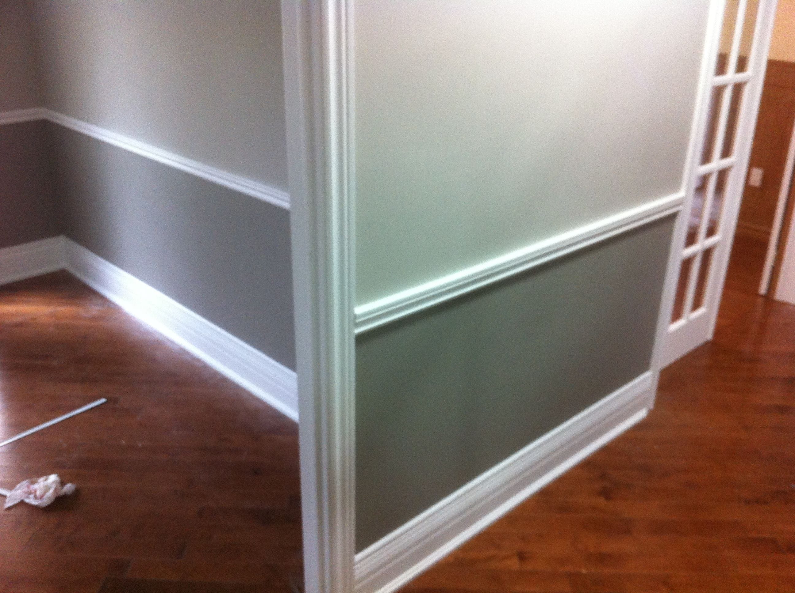 A recent painter job in the  area