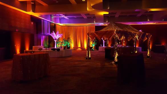 Arabian theme in the Lake Superior Ballroom, DECC.
Decor by Event Lab LLC