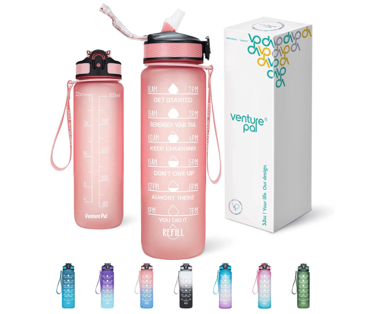 Venture Pal Water Bottle With Straw