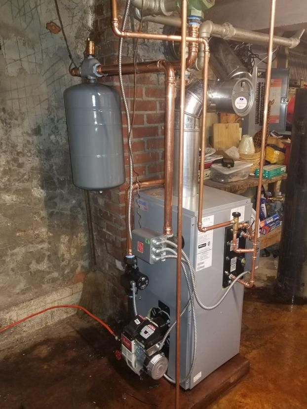 A recent boiler installations job in the Stroudsburg, PA area