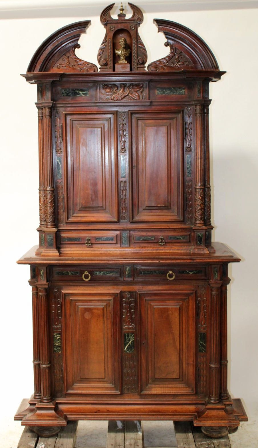 French Neo Classical cabinet in walnut