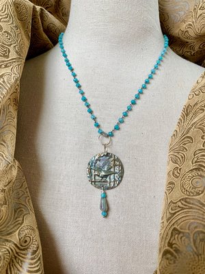 Necklace With Turquoise Color