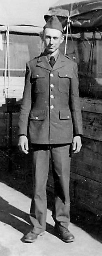 Ernest C. Pavlicek (1916-2014) Army, 4th Armored Field Artillery, 5th Armored Division