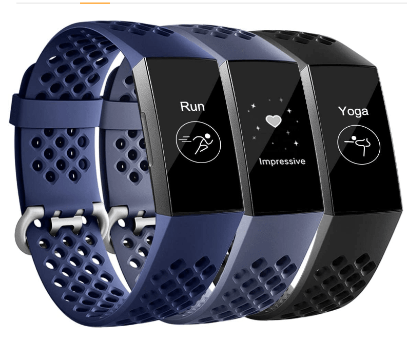 Maledan Bands Compatible with Fitbit Charge 3