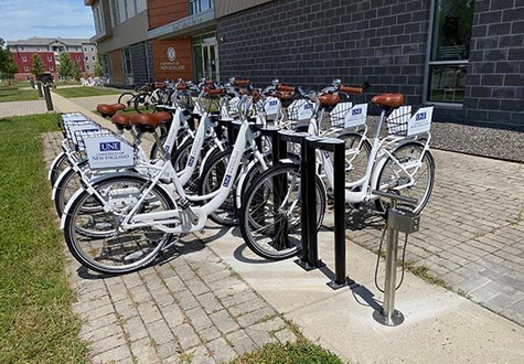 Bike share system at University of New England