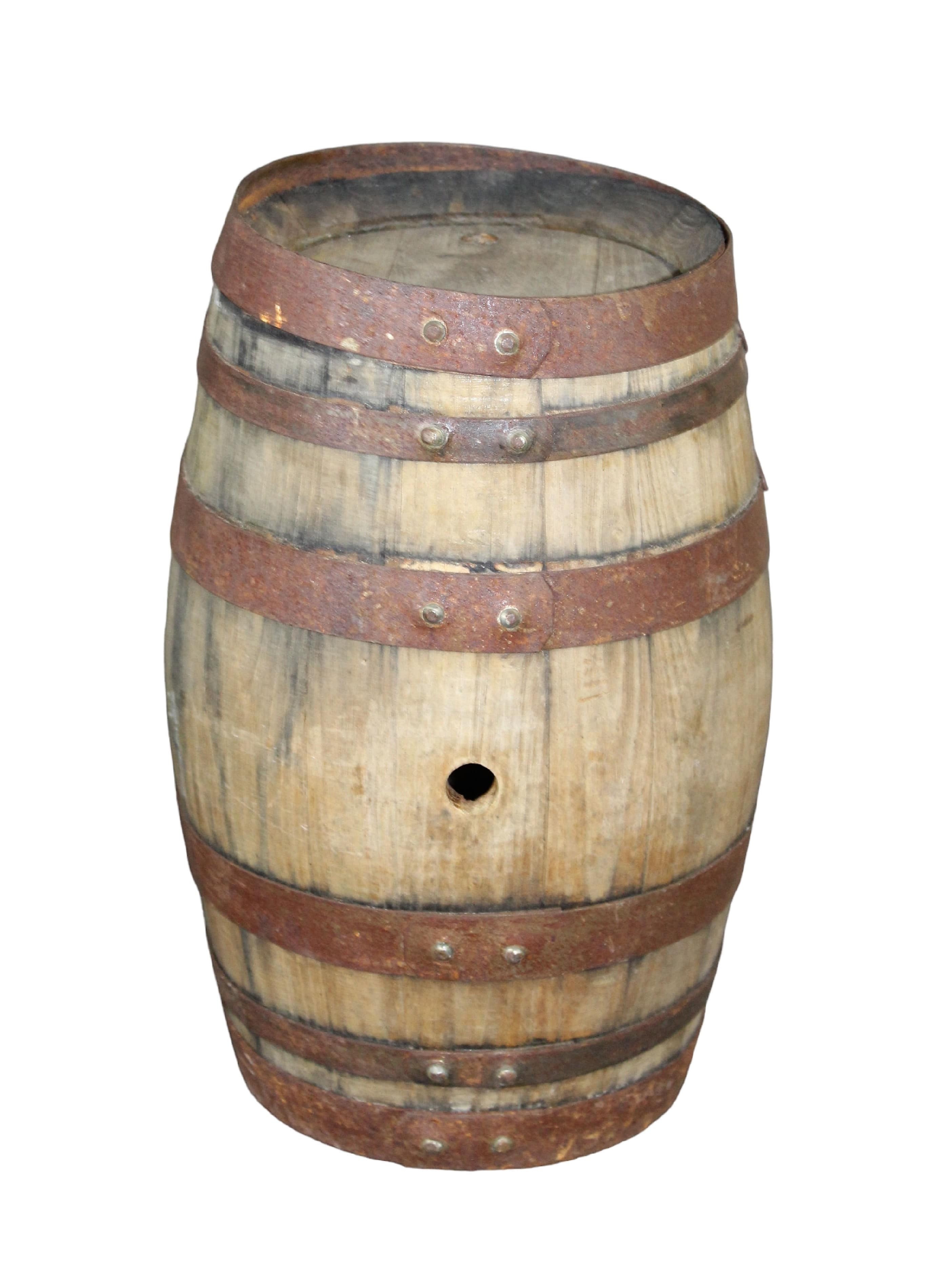 French mini wine barrel