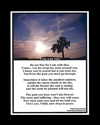 God is with you always.