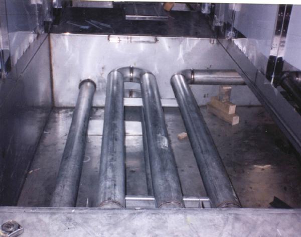 Pretreatment Washer Stainless Steel Tanks and Burner Tubes