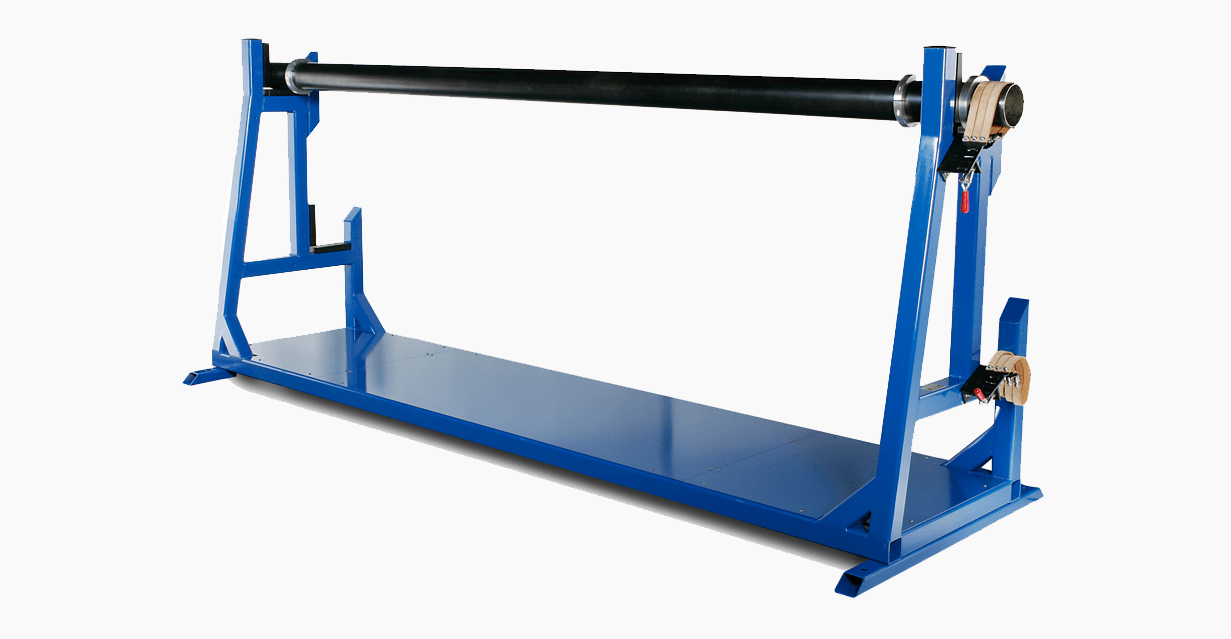 EASTMAN Roll Stand, 2-Roll Heavy Duty
The Roll Stand System allows the user to easily handle rolled goods for spreading onto the cutting system