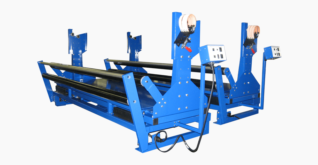 EASTMAN Roll Stand, Chute-Roller Assembly
Easily feed multiple rolls of material simultaneously onto the cutting table
