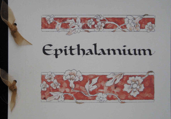 The Separately Printed Wedding Poem, Epithalamium