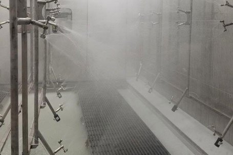 Metal Pretreatment Booths with Automatic Spray Systems