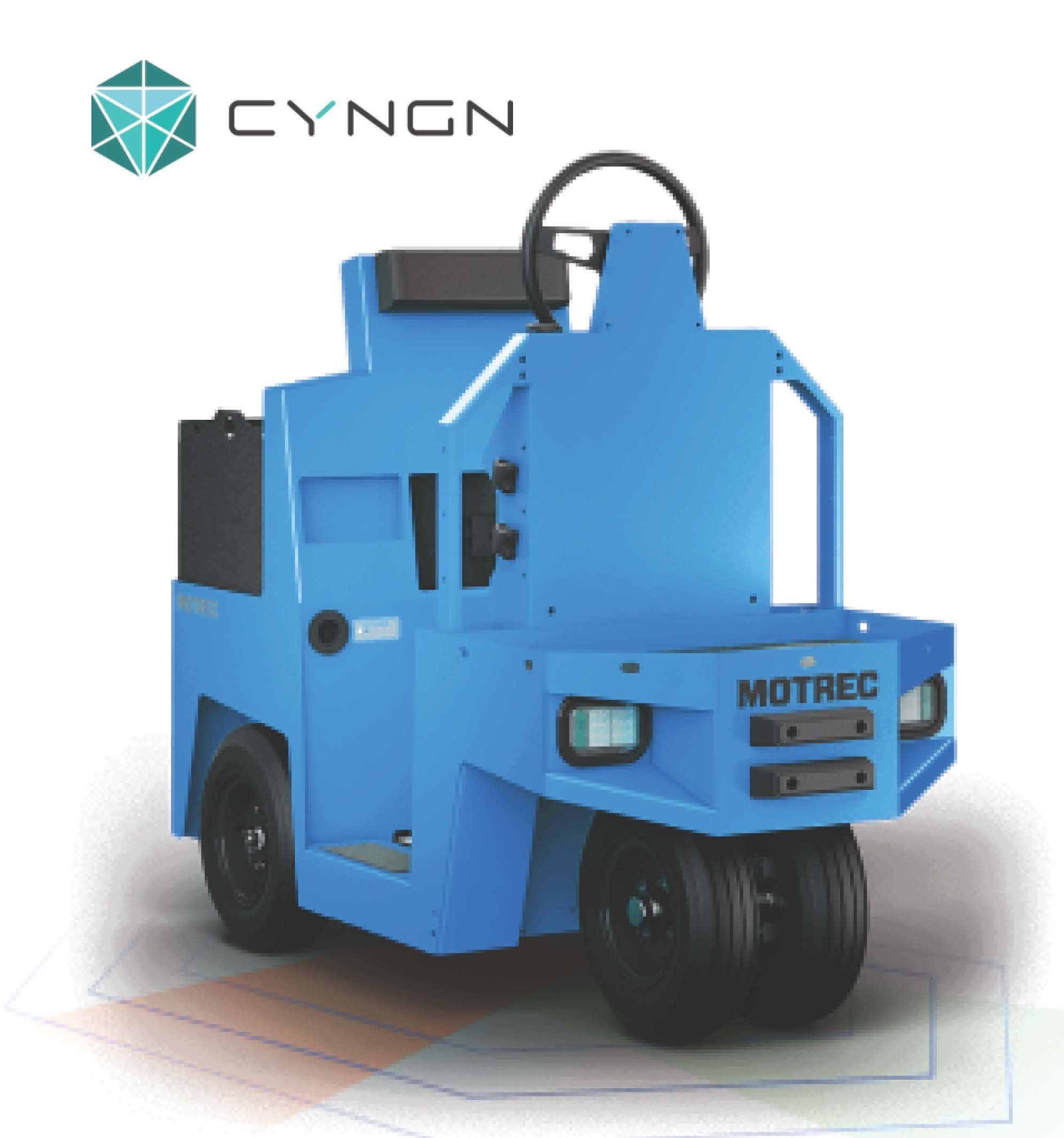 CYNGN
AI-POWERED AUTONOMOUS
Tugging with MOTREC