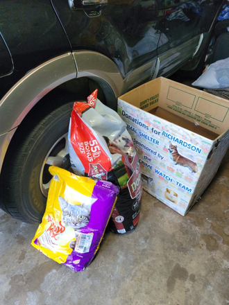 Food for the shelter pets