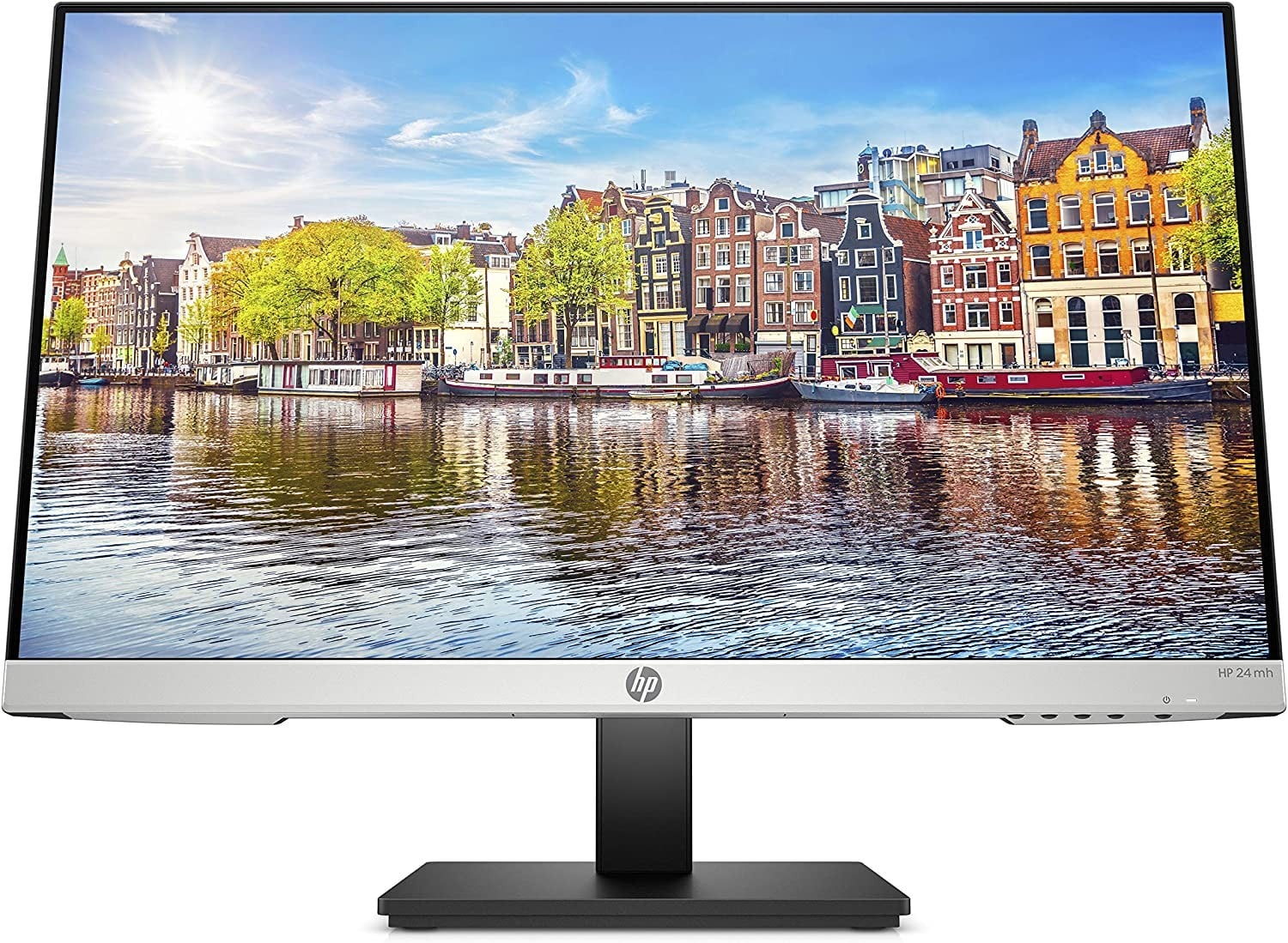 HP 24mh FHD Monitor - Computer Monitor with 23.8-Inch IPS Display 