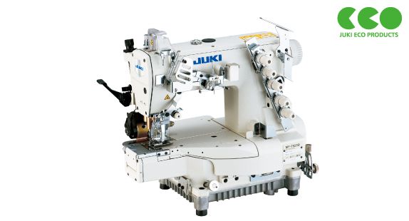 JUKI MF-7900-H11 Series
MF-7900-H11 Series
High-speed, Cylinder-bed, Top and Bottom Coverstitch Machine
(hemming)