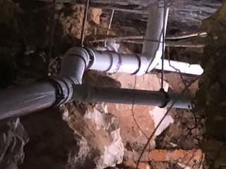 A recent plumber job in the  area