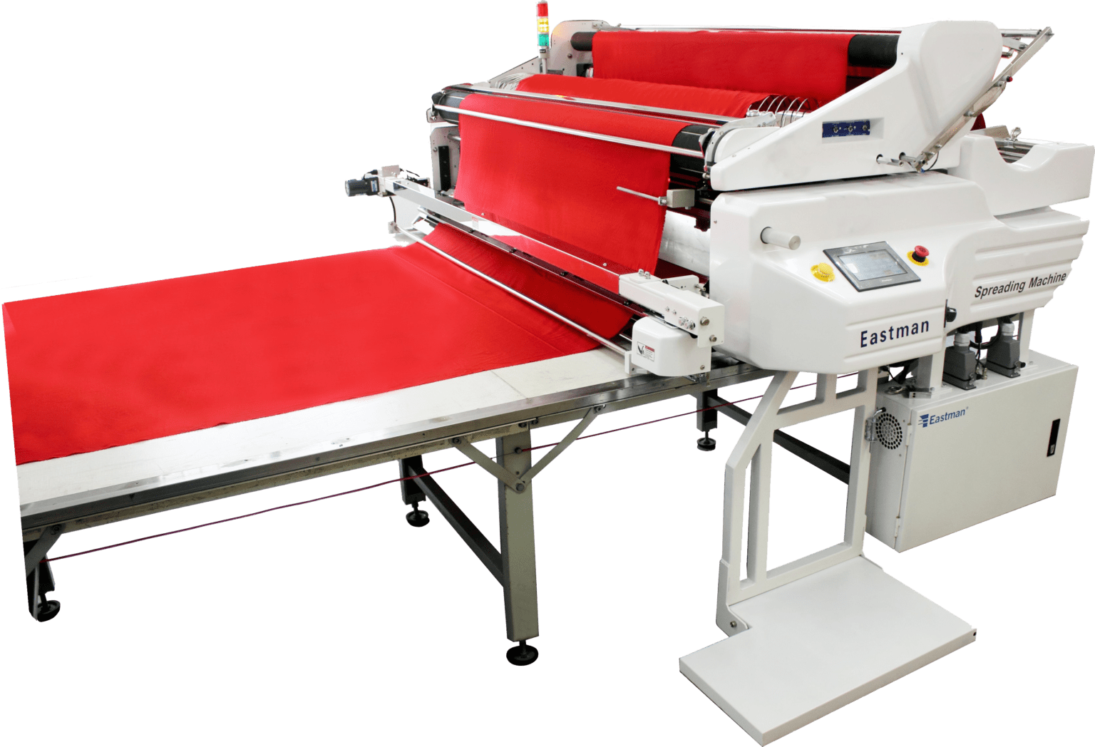 EASTMAN ES-960
The Eastman ES-960 Series Spreading System is suitable for all types of knit material
