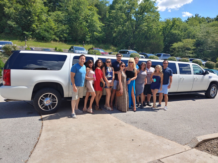 Yukon Limo Winery Patrons