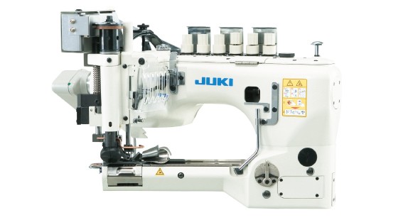 JUKI MS-3580 Series
Feed-off-the-arm, 3-needle Double Chainstitch Machine