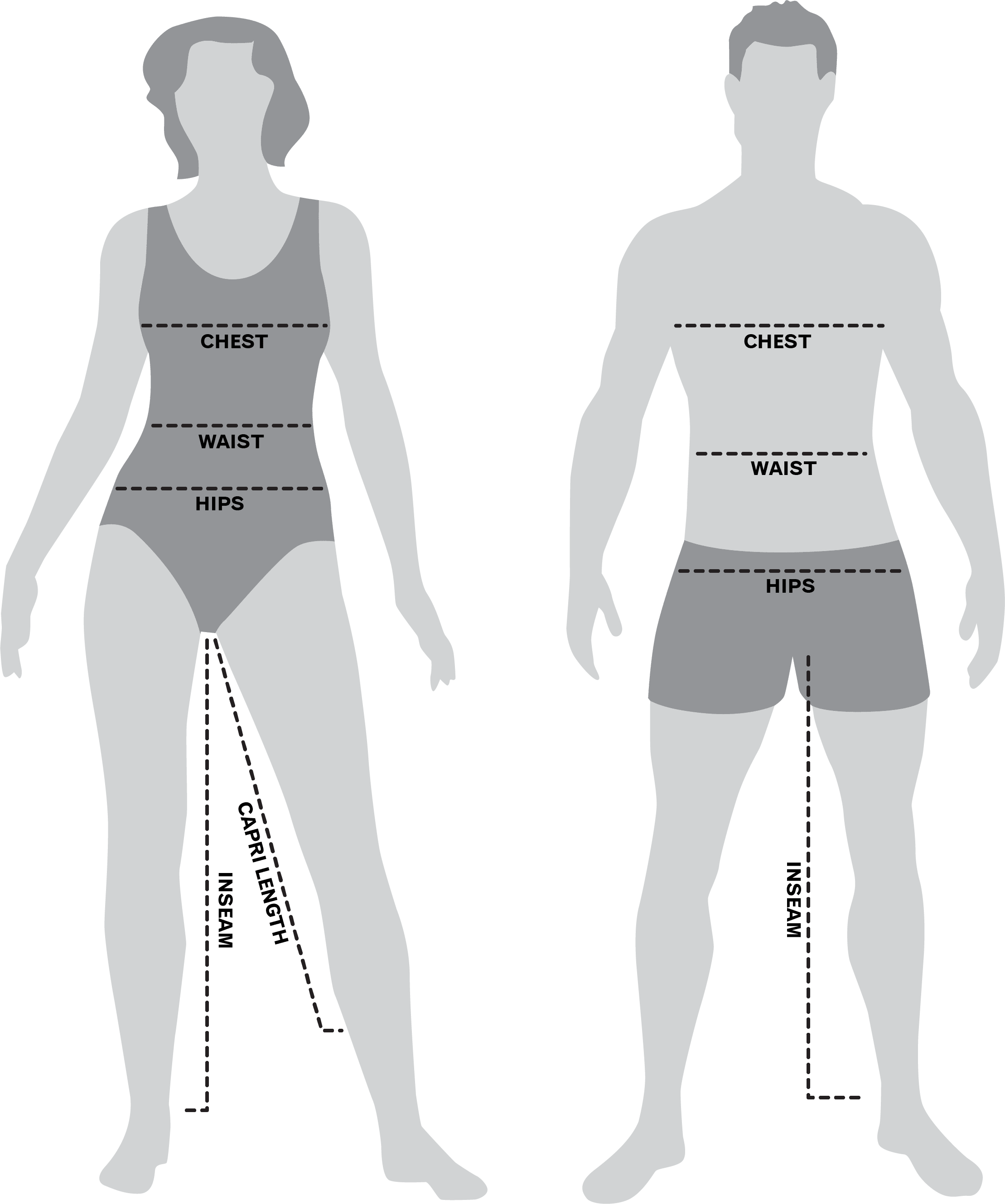 A " How To Measure Guide " to properly Size your Cheer Factor garments