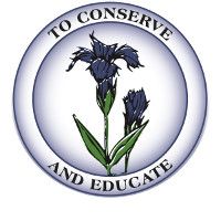 A pale purple logo that says " To Conserve and Educate".